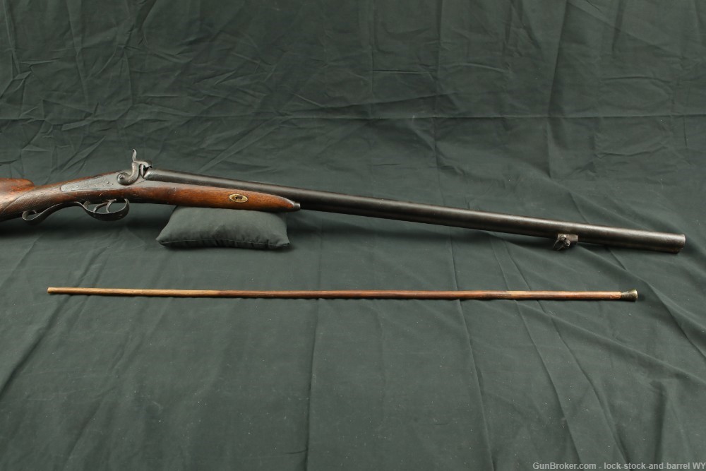 Civil War Era Liege 16 GA 30” SxS Black Powder Percussion Shotgun Antique-img-14