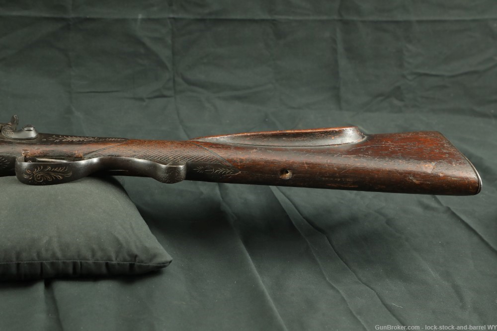 Civil War Era Liege 16 GA 30” SxS Black Powder Percussion Shotgun Antique-img-10