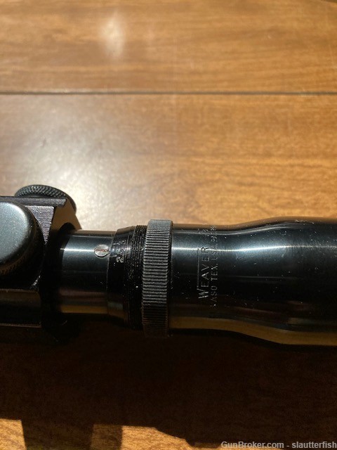 Vintage Weaver V-8 2.5-8 Power Rifle Scope with Triple Crosshairs-img-2