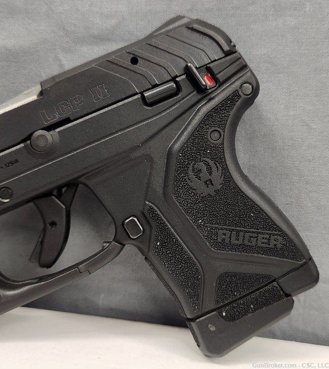 Ruger LCP II pistol 22LR with green Viridian laser-img-5