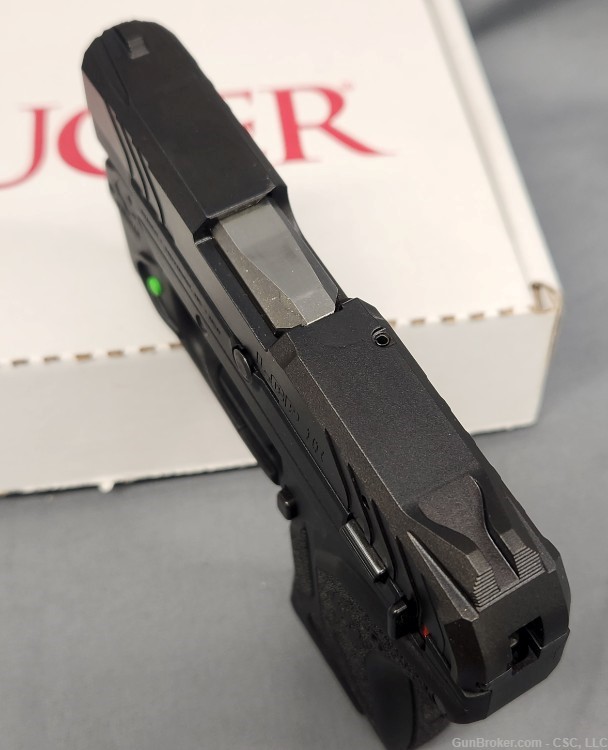 Ruger LCP II pistol 22LR with green Viridian laser-img-9