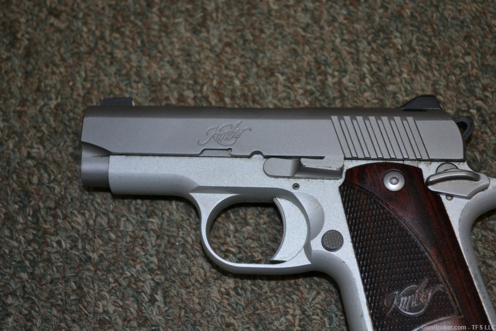 Kimber Micro 9 Stainless with Rosewood Grips 2 Magazines-img-7