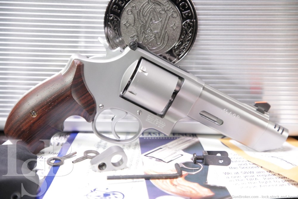 Smith & Wesson Performance Center 625-8 V-Comp 170238 45 ACP Revolver NO CA-img-0
