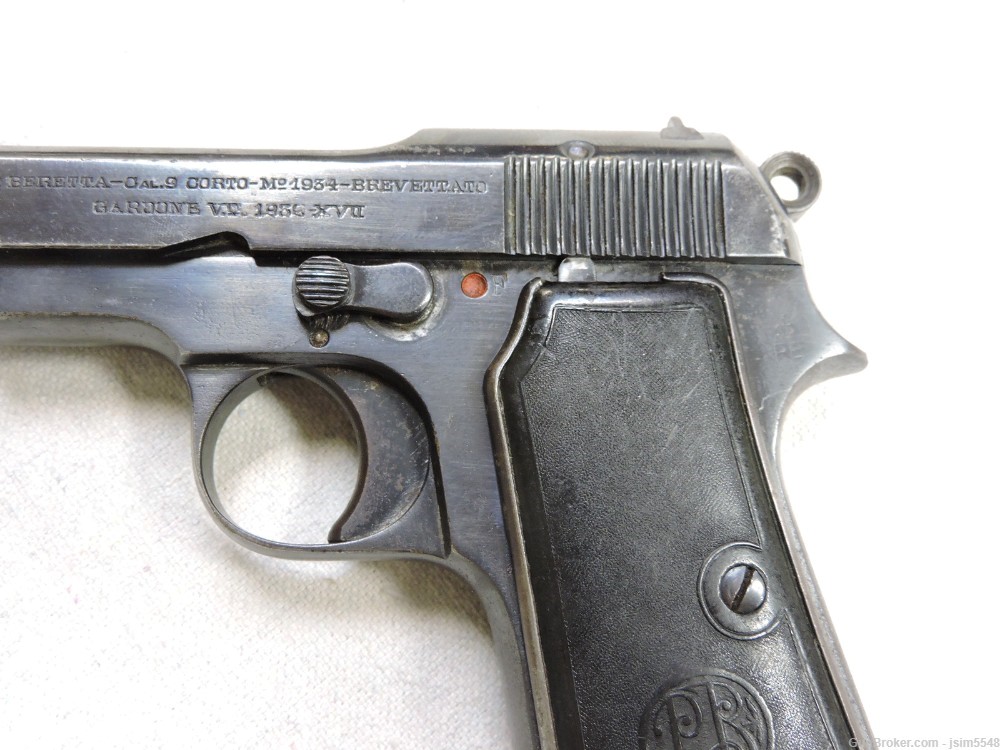 P. Beretta Model 1934 9mm Corto (.380acp) Semi-Auto Pistol-img-8