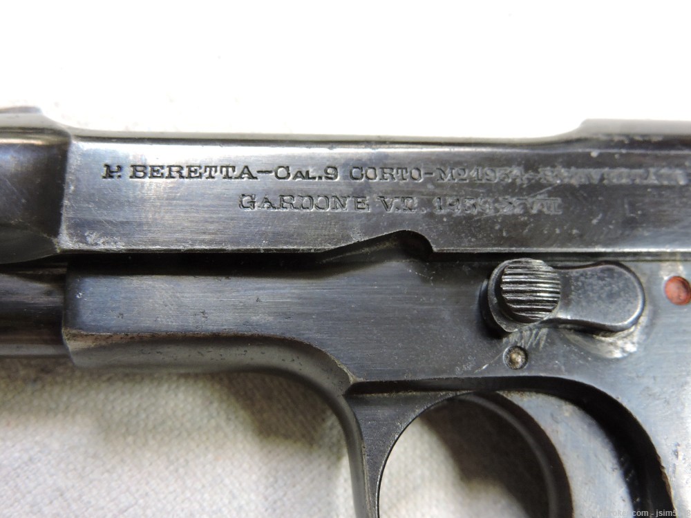 P. Beretta Model 1934 9mm Corto (.380acp) Semi-Auto Pistol-img-10