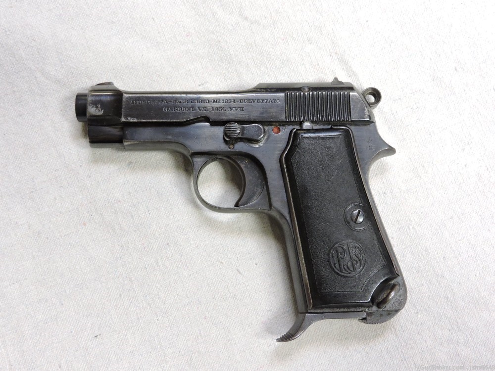 P. Beretta Model 1934 9mm Corto (.380acp) Semi-Auto Pistol-img-1