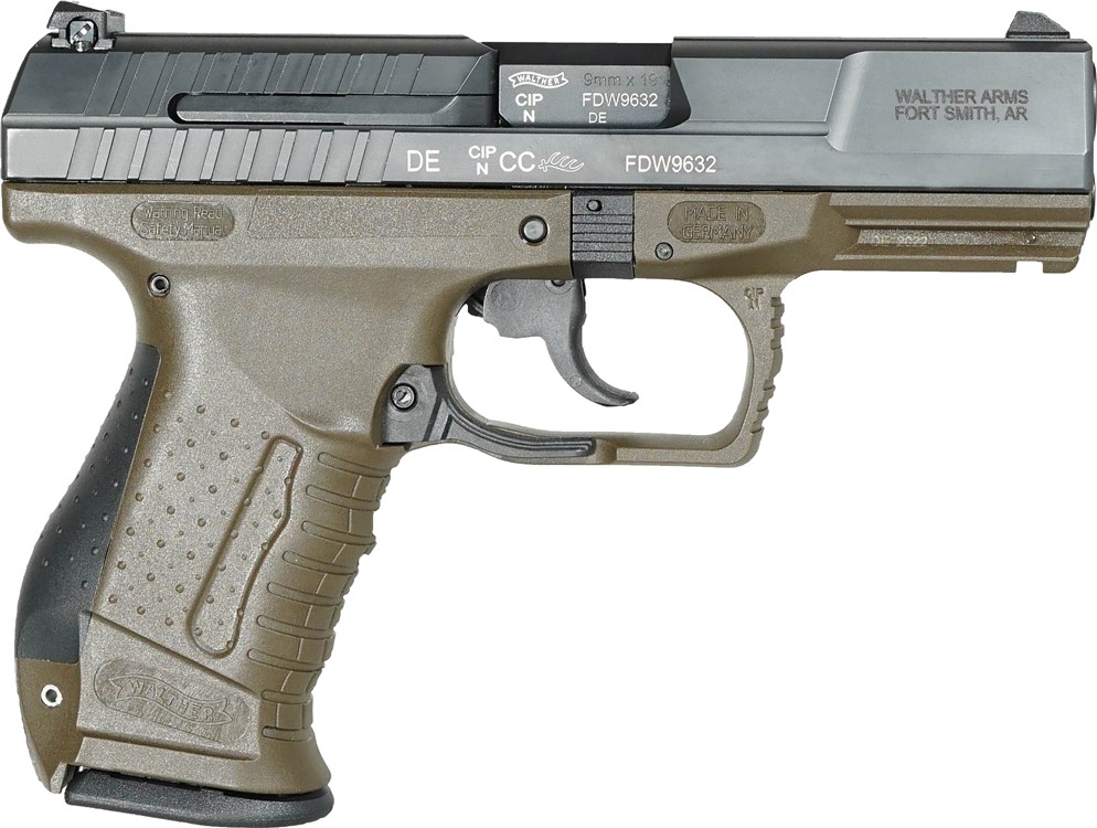 Walther P99 Final Edition 9MM 4" Barrel 2 15 Round Black/FDE - 2874172-img-0