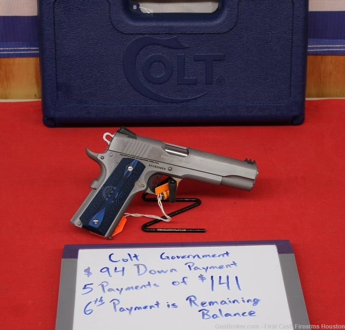 Colt, Government Competition Series, .45 acp, New, LAYAWAY TODAY-img-1