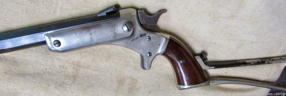 Stevens No. 34 Hunters Pet .25 Rim Fire With Matching Stock-img-6