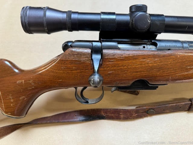 Savage 340D in 222 Rem, Charles Harvin 6x32 scope -img-7