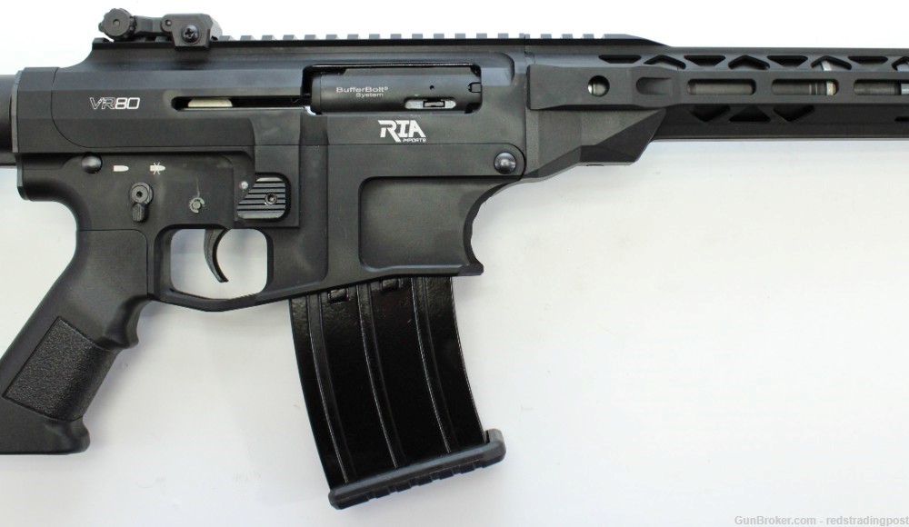 RIA Armscor VR80 20" Barrel 3" 12 Ga Semi Auto Black 5 Rnd Shotgun w/ Box-img-2