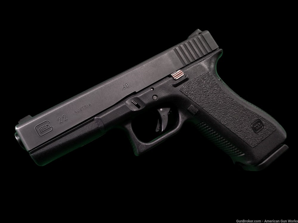Glock 22 Gen 2 Complete in Tupperware Case in 40 S&W Not4CA , NORES -img-4
