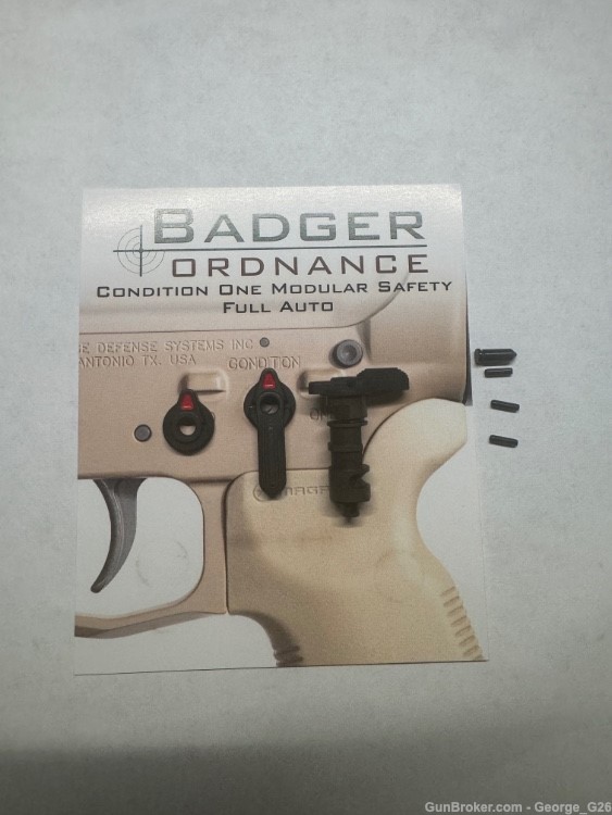 AR-15 Badger Ordnance Condition One Full Auto Modular Safety-img-0