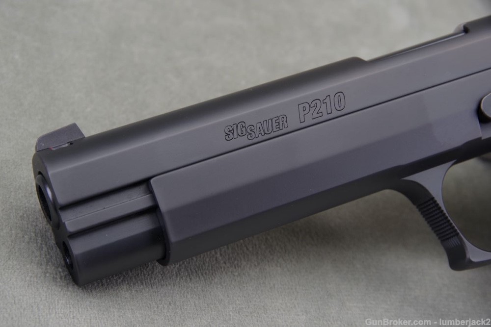 Sig Sauer P210 Standard Target 9mm 5'' Blue NIB-img-7