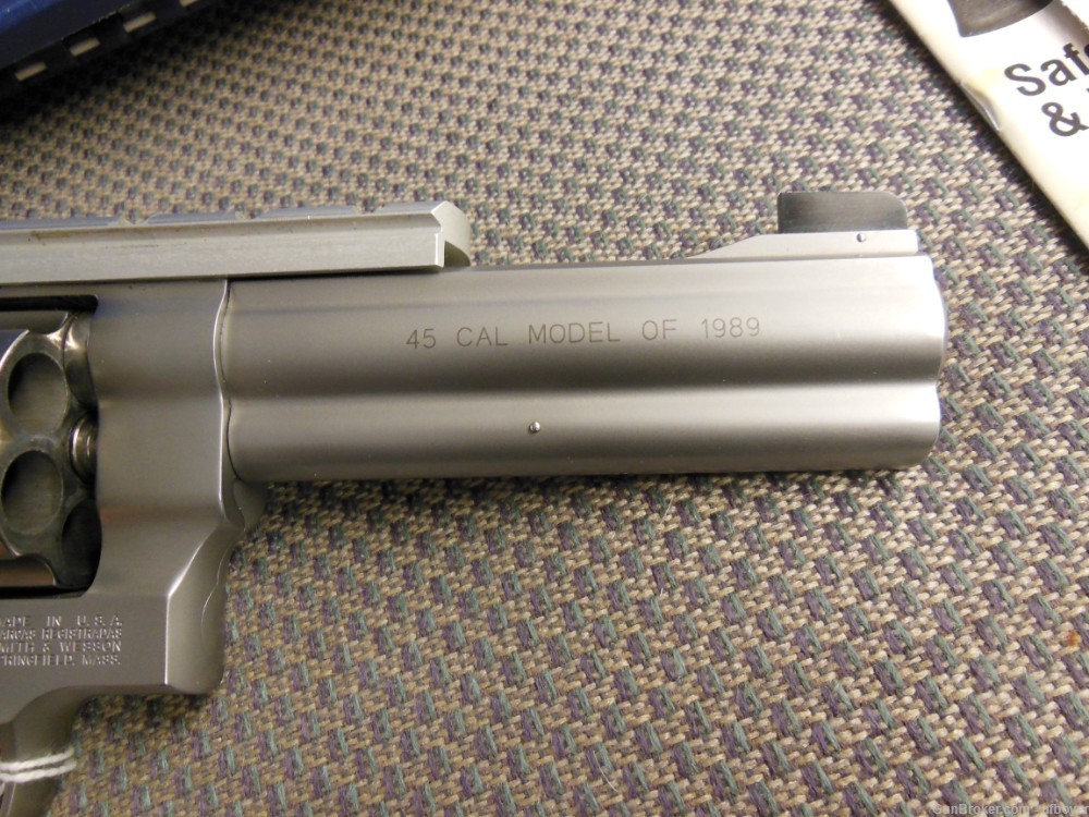 S&W 625-6 .45 ACP, 5" Barrel, Pre-Lock, Model of 1989 -img-10