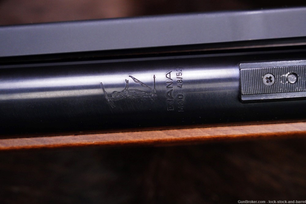 RWS Diana Model 48/52  5.5mm .22 Cal Single Shot Side Lever Pellet Rifle-img-21