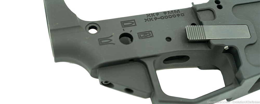 Evolution X Defense XK9 9mm Billet Lower Receiver CZ Scorpion Mags-img-6