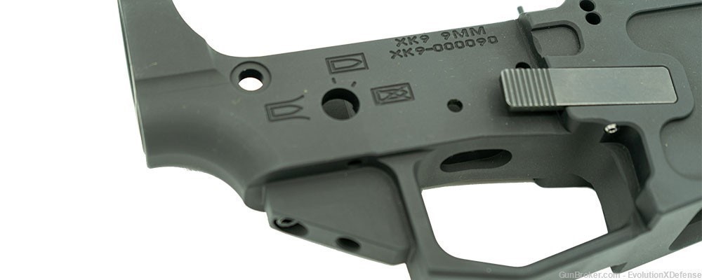 Evolution X Defense XK9 9mm Billet Lower Receiver CZ Scorpion Mags ...