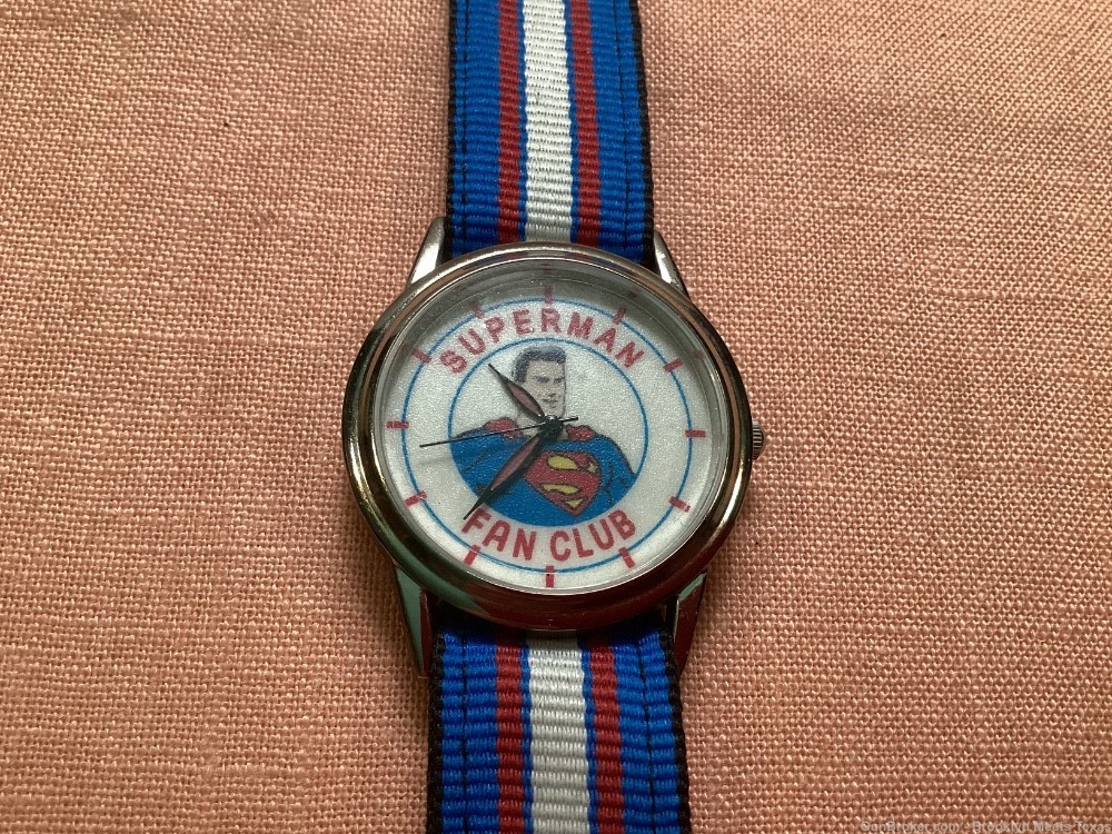 Superman Vintage Fan Club Wrist Watch.-img-1