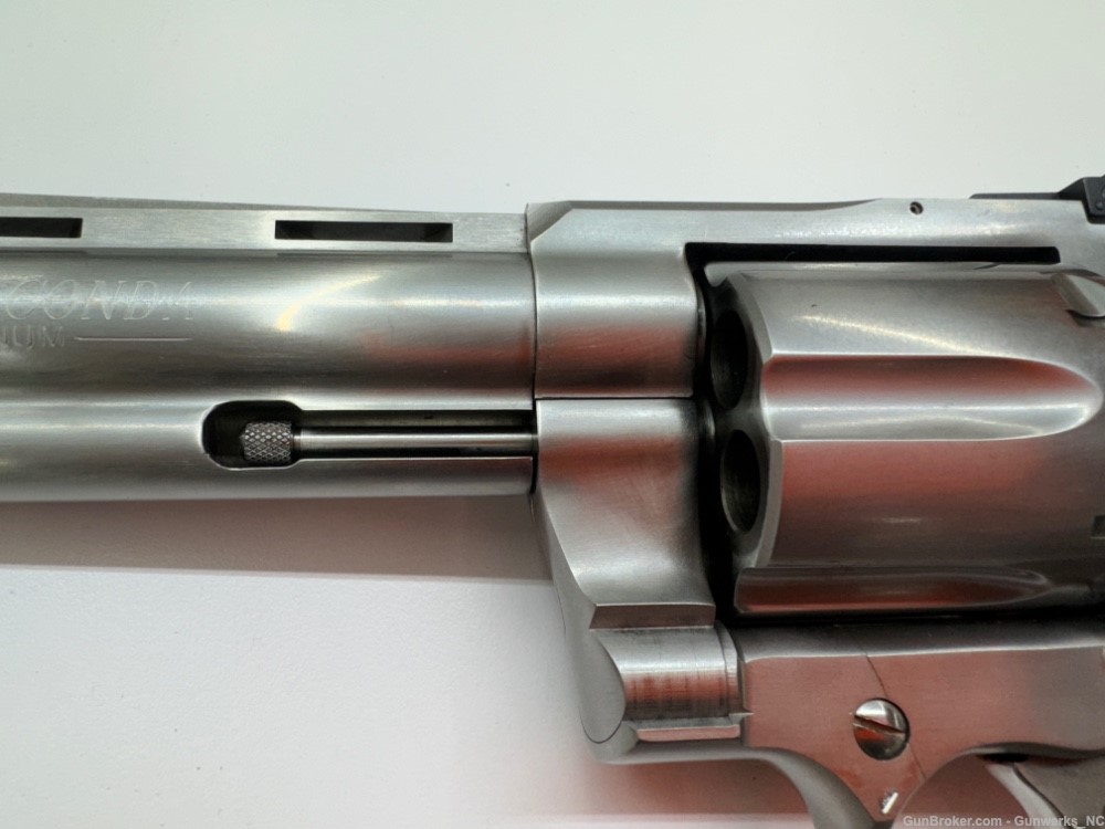 1992 Colt Anaconda SNAKE GUN .44 Magnum in Stainless with 6 inch Barrel-img-3