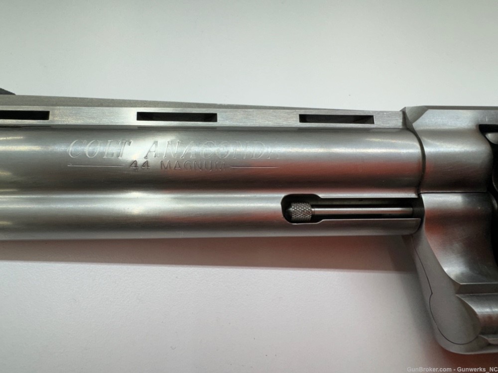 1992 Colt Anaconda SNAKE GUN .44 Magnum in Stainless with 6 inch Barrel-img-2