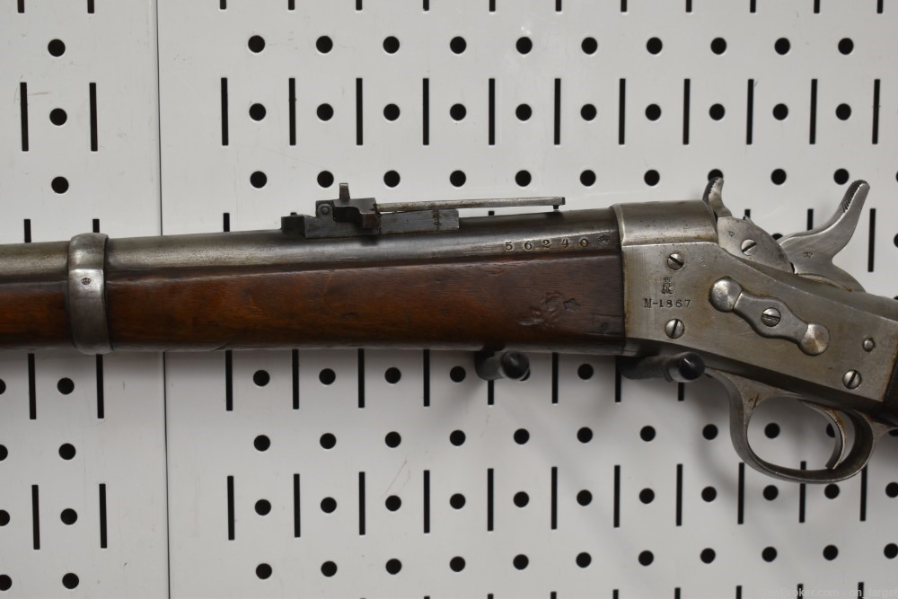 Danish Copenhagen Armory M1867/96 11.35mm CF Rolling Block Rifle Antique-img-8