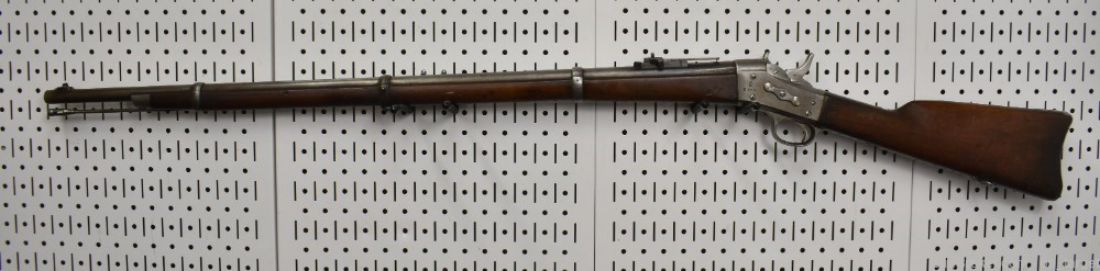 Danish Copenhagen Armory M1867/96 11.35mm CF Rolling Block Rifle Antique-img-0