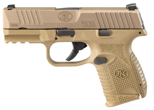 FN 509 Compact NMS FDE/FDE - 3.7" - 9mm - Brand New-img-1