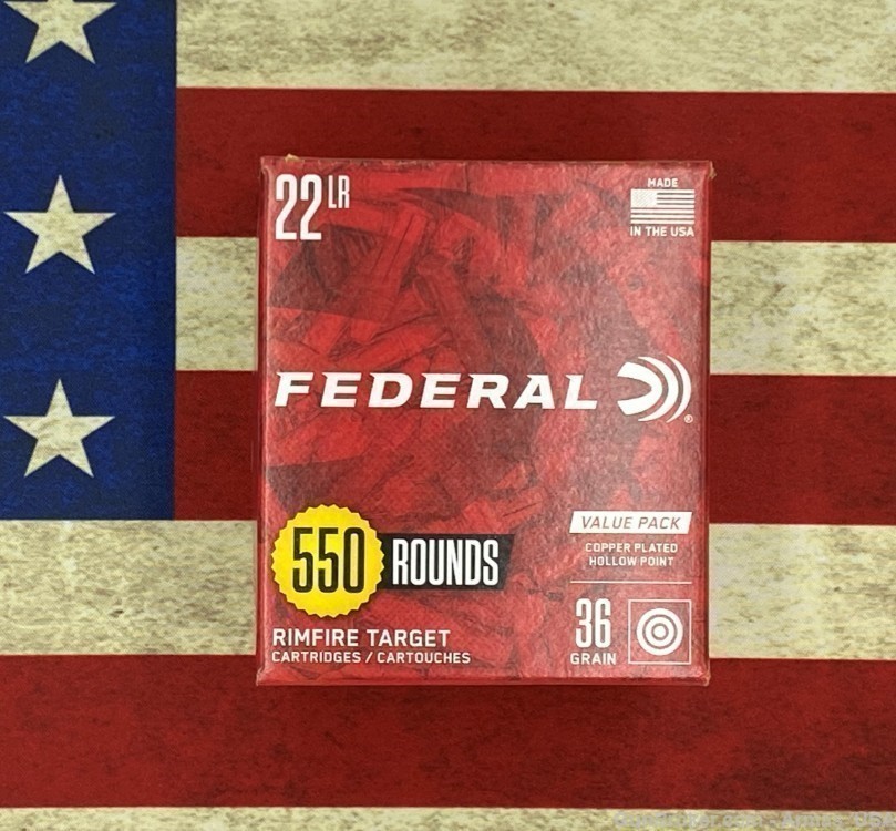 Federal/Speer Federal Ammunition Federal 22lr Bulk 550rds-img-0