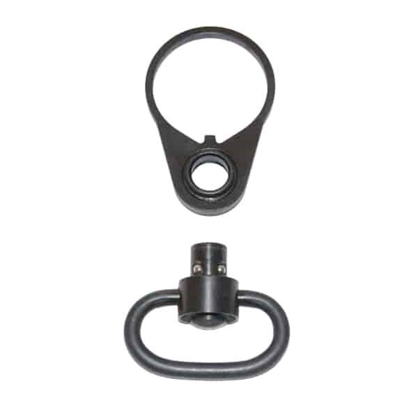 AR-15 ENDPLATE FOR QD SINGLE POINT SLING ADAPTER WITH SWIVEL-img-1