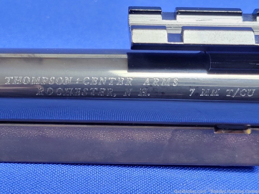 Thompson Center Contender 7mm TCU 10" Pistol Barrel w/ Scope Base T/C-img-2