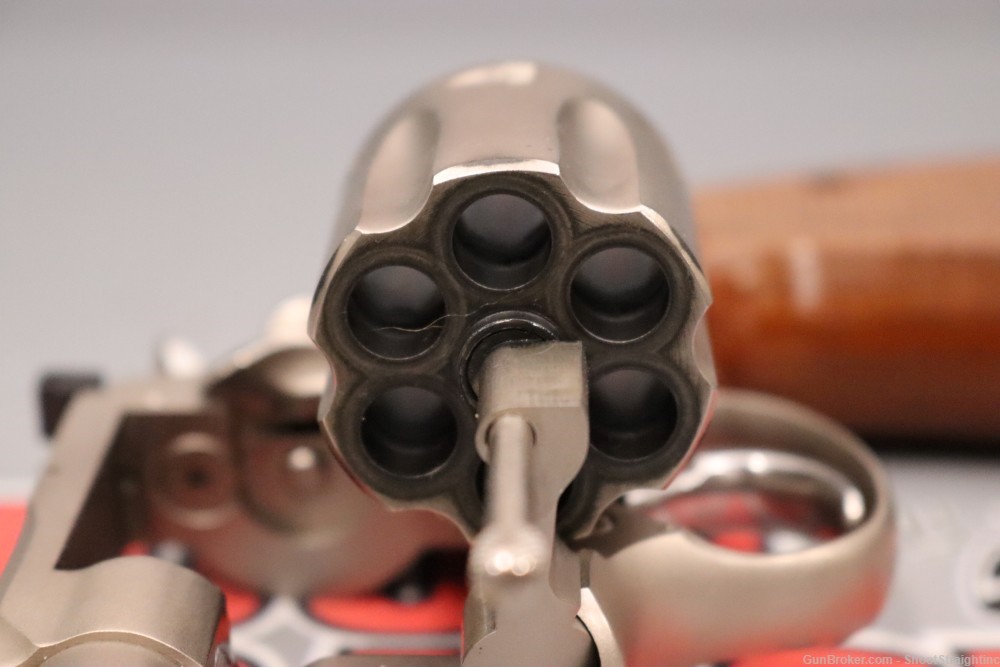 Colt Trooper MK III .357MAG / .38SPL 6" * Nickel Finish *-img-31
