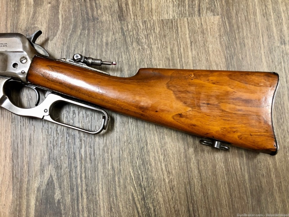 Winchester Model 1895 .30-06 Rifle W/ Peep Sight-img-3