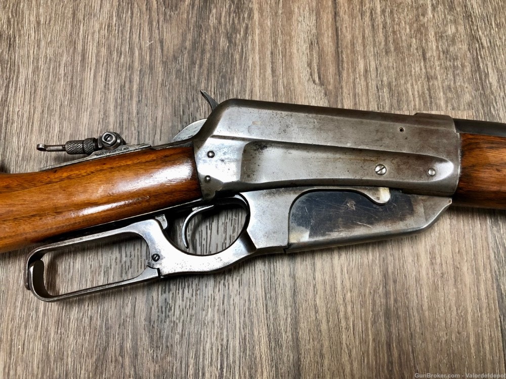 Winchester Model 1895 .30-06 Rifle W/ Peep Sight-img-7