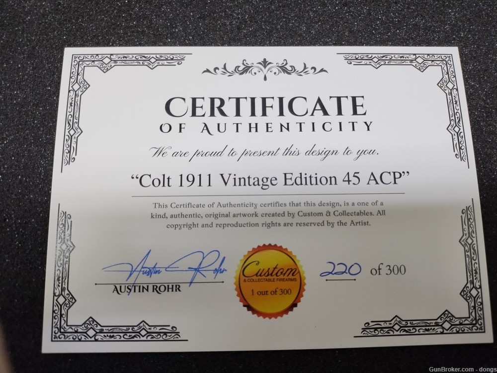 Colt 1911 Vintage Edition .45 ACP-img-1