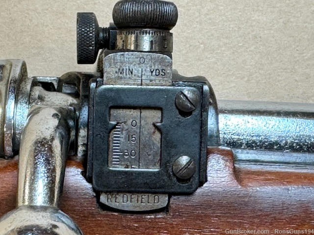 Sporterized GEW 98 Simson & CO 1916 Redfield peep sight-img-10