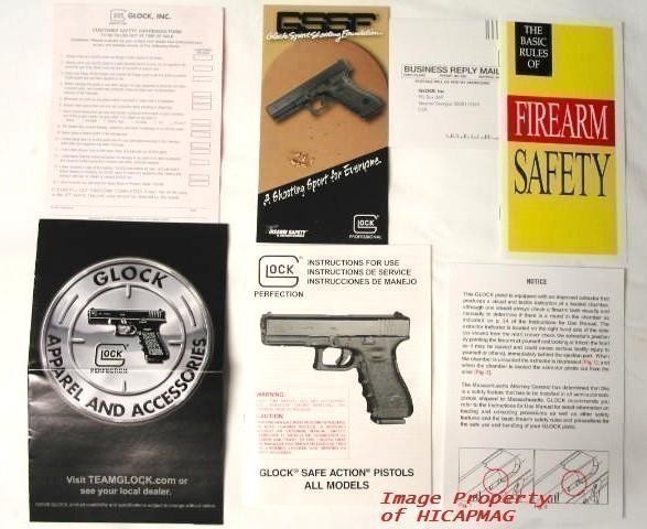 GLOCK Factory MANUAL + EXTRAS 17,19,20,21,22,23,26-img-1