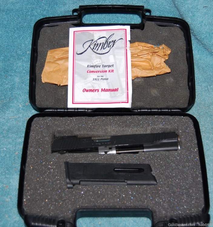 Kimber Rimfire Target Conversion Kit For 1911 From 45 ACP to 22LR Box Mag-img-0