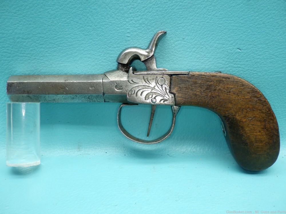 Antique Belgian 45cal percussion Boot Pistol Gunsmith Spl. PENNY AUCTION!-img-4