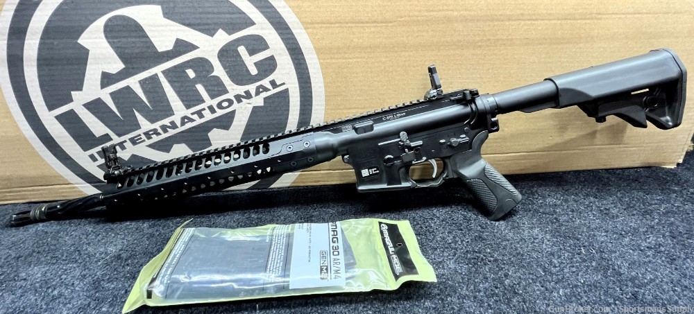 USED LIKE NEW LWRC IC-SPR in 5.56mm with 16.1" Brl and 1-30 Rnd Mag!!-img-5