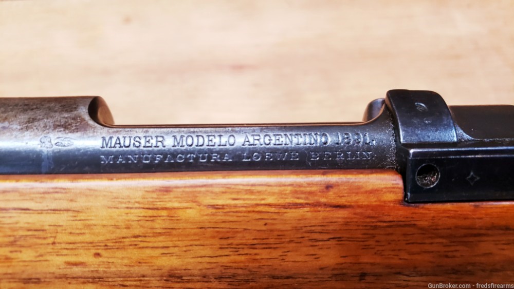 Argentina 1891 Mauser 7.65mm Bolt Action Rifle Loewe Berlin -img-25