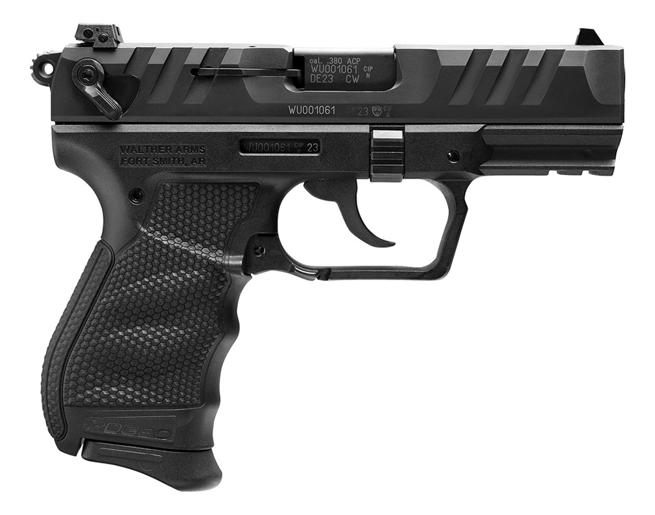 Walther PD380 .380ACP Pistol 9+1 3.7 Steel Barrel/Slide Polymer Frame Front-img-0