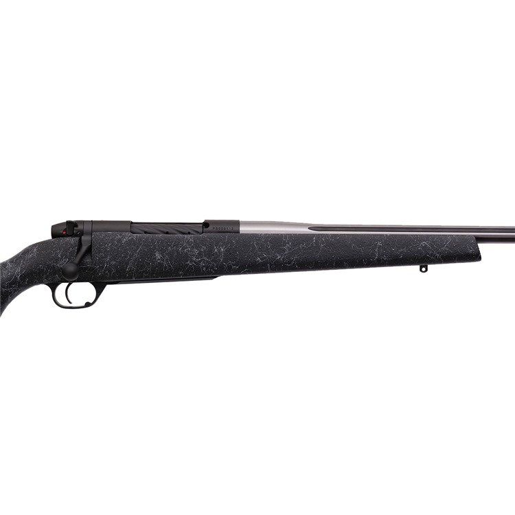 Weatherby Mark V Accumark Rifle 300 Wby. mag Spun Stainless/Graphite Black-img-3