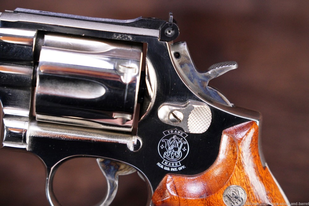 Smith & Wesson S&W 586-M 586-1 .357 Mag 6" Nickel DA/SA Revolver 1986-img-11