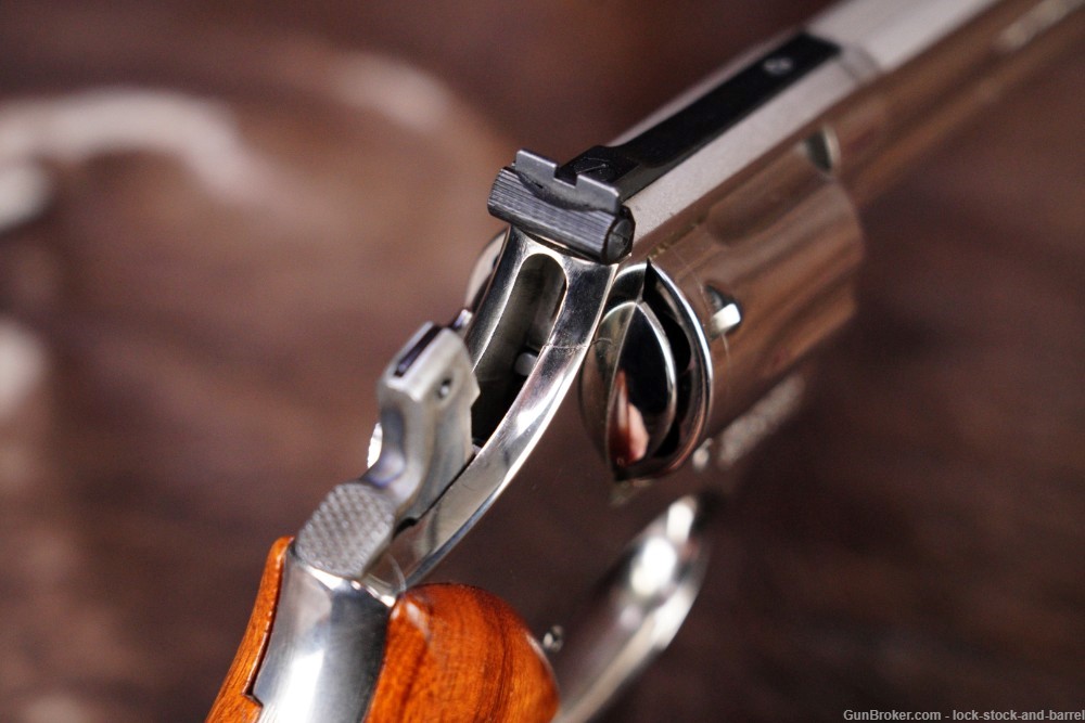 Smith & Wesson S&W 586-M 586-1 .357 Mag 6" Nickel DA/SA Revolver 1986-img-19