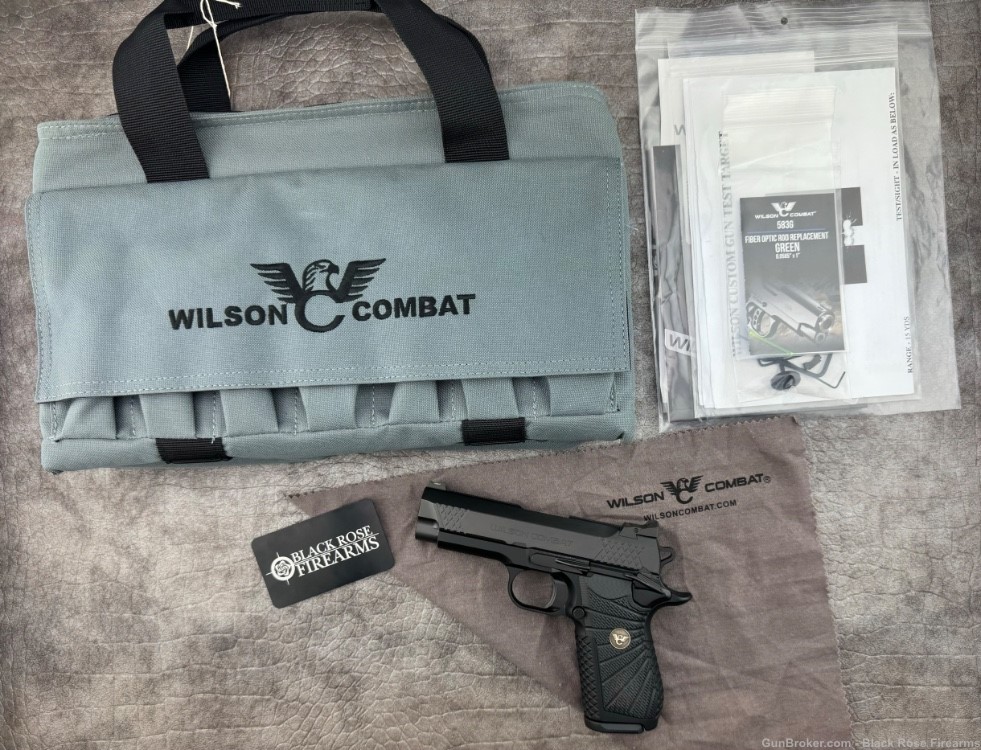 Wilson Combat EDC X9 9mm Pistol w/ Factory Case-img-2