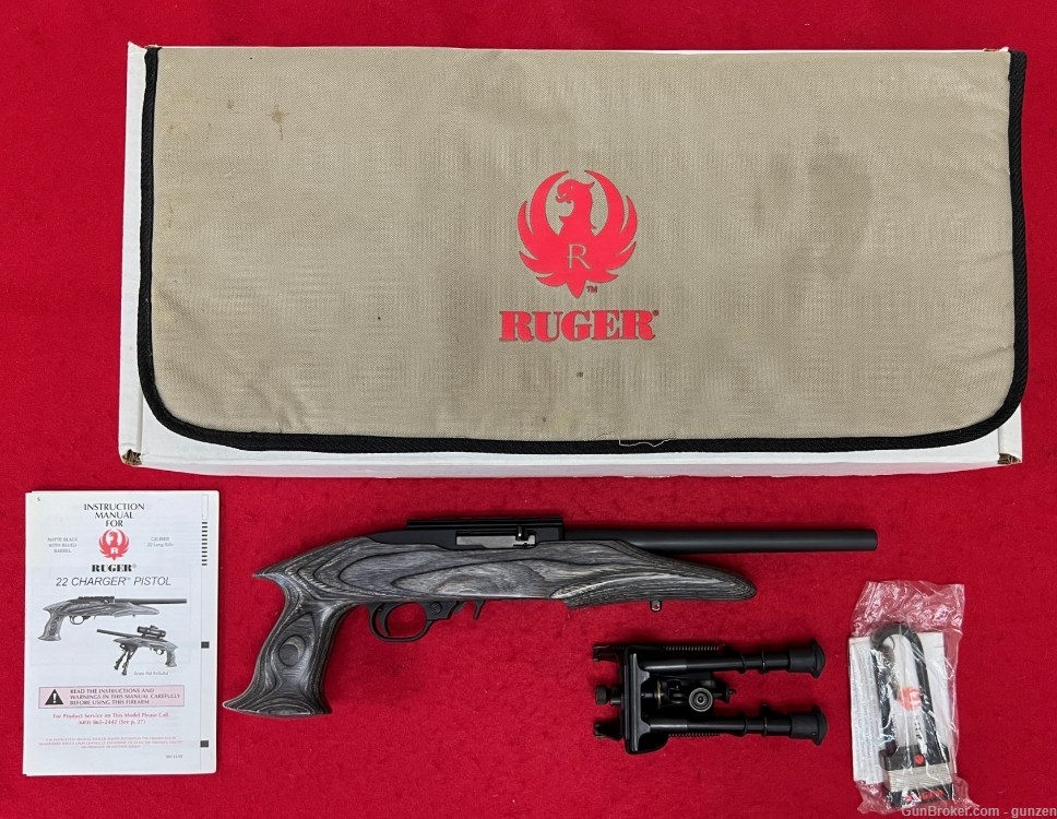 Ruger Charger Pistol .22LR *Penny Auction*-img-7