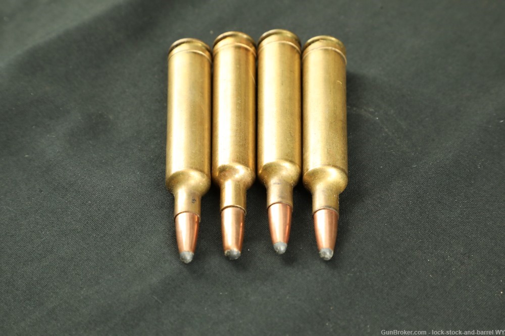 69x Vintage Weatherby .257 Wby. mag 87/100/117 Gr. SP Reloaded Ammo -img-1