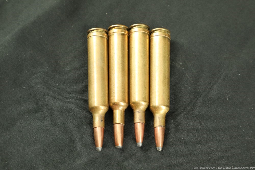 69x Vintage Weatherby .257 Wby. mag 87/100/117 Gr. SP Reloaded Ammo -img-2