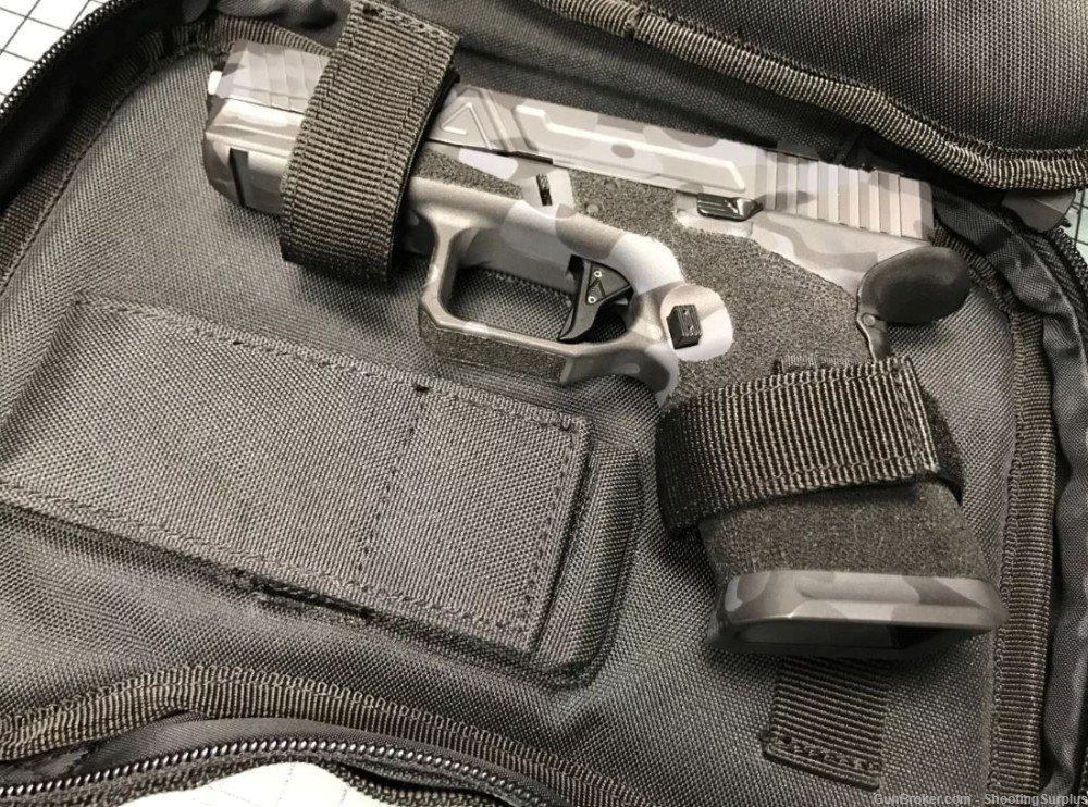 Agency Arms Soft Pistol Case. Lockable,  fits inside Glock OEM Case-img-1
